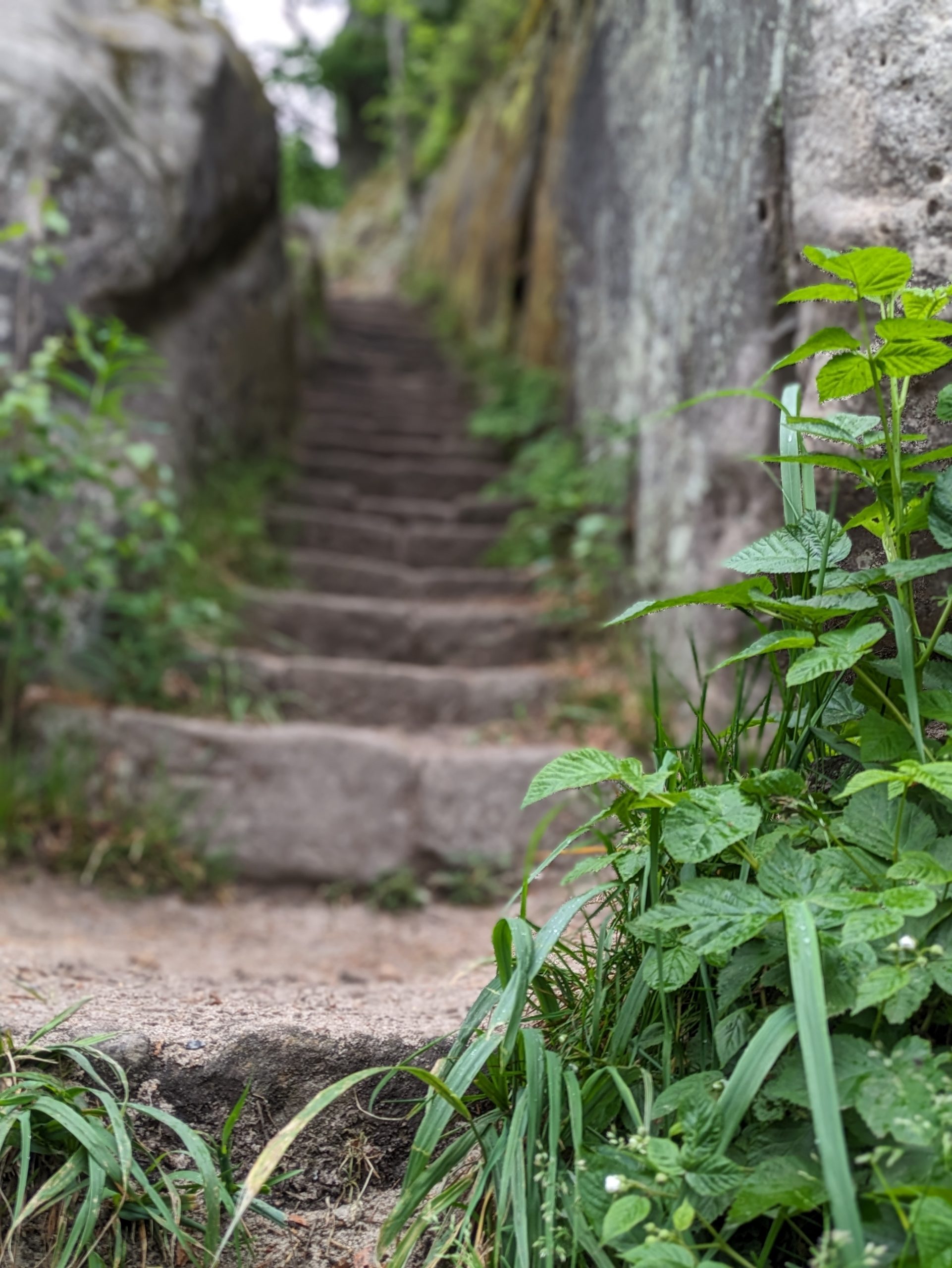 Treppe aus Stein